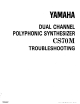 Yamaha CS70M Service Manual