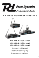 Power Dynamics 179.126 Instruction Manual