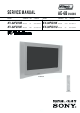 Sony FD Trinitron KV-32FQ70B Service Manual