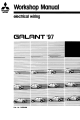 Mitsubishi Galant 1997 Workshop Manual
