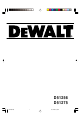 DEWALT D51256 INSTRUCTION MANUAL Pdf Download | ManualsLib