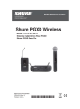 Shure PGXD Quick Start Manual
