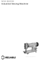 Reliable MSK-8600B Instruction Manual