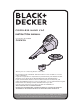 Black & Decker CHV1410L Instruction Manual
