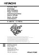 Hitachi C 6MFA Handling Instructions Manual