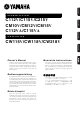 Yamaha C112V Owner's Manual