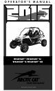 Arctic Cat 2015 Wildcat Operator's Manual