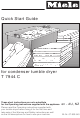 Miele T 7944 C Quick Start Manual