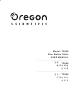 Oregon Scientific TP668 User Manual