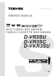 Toshiba D-VR3SU Service Manual