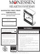 Monessen Hearth GCUF Series Installation And Operating Instructions Manual