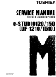Toshiba e-Studio 120 Service Manual