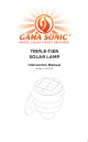 Gama Sonic GS-126 Instruction Manual
