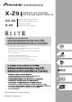 Pioneer X-Z9 Operating Instructions Manual