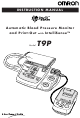 Omron T9P Instruction Manual