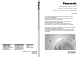 Panasonic Sirius CQ-HX2083U Operating Manual
