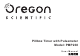 Oregon Scientific PMP238 User Manual