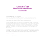ENCAD CADJET 3D User Manual
