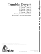 Alliance Laundry Systems HA025L Operation & Maintenance Manual