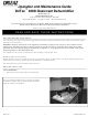 Dri-Eaz F533-115V Operation And Maintenance Manual