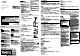 Sony CMU-BR100 Operating Instructions
