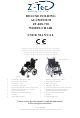Z-Tec ZT-600-710-SP16 User Manual