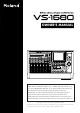 Roland VS-1680 Owner's Manual