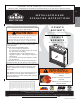 Napoleon GD36NTR Installation And Instruction Manual