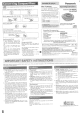 Panasonic SL-MP35 Operation Instructions Manual