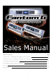 Roland Fantom G Sales Manual
