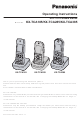 Panasonic KX-TCA185 Operating Instructions Manual