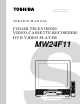 Toshiba MW24F11 Service Manual