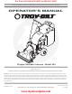 Troy-Bilt 204 Operator's Manual