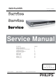 Philips DVP5120KX Service Manual