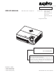 Sanyo PDG-DSU21N Service Manual