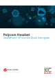 Polycom SoundPoint IP 32x Quick User Manual