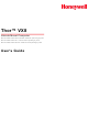 Honeywell Thor VX8 User Manual