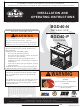 Napoleon BGD40-P Installation And Operating Instructions Manual