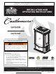 Napoleon Castlemore GDS26N Installation And Operating Instructions Manual