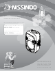 Nissindo WS-315 Operating Instructions Manual