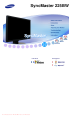 Samsung SyncMaster 225BW User Manual