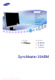 Samsung SyncMaster 204BM User Manual