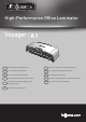 Fellowes Voyager A3 Instructions For Use Manual