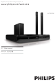Philips HTS2200 User Manual