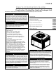 Trane YC-UC-6 User's Information Manual