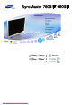 Samsung SyncMaster 760BF User Manual