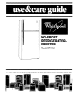 Whirlpool ET14AK Use & Care Manual