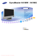 Samsung SyncMaster 941MW User Manual