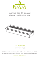 brasa XL Burner Instruction Manual