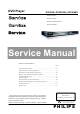 Philips DVP5160/12 Service Manual